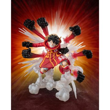 Figura SH Figuarts Zero Monkey D Luffy Gum Gum Hawk Gatling Extra Battle One Piece 18cm TAMASHII NATIONS - 1