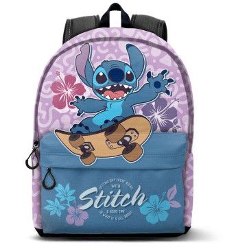 Mochila Disney Stitch Skate 44cm adaptável KARACTERMANIA - 1