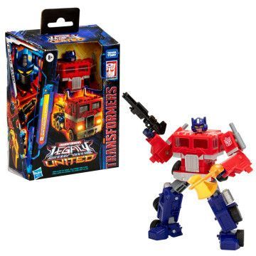 Gi Universo Optimus Prime Classe Deluxe Transformers Legacy United Figure HASBRO - 1