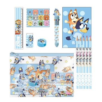 Conjunto de papelaria Bluey CERDÃ - 1