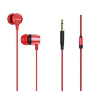 Fones de ouvido intra-auriculares Aiwa ESTM-20RD/ com microfone/ entrada 3.5/ vermelho AIWA - 1