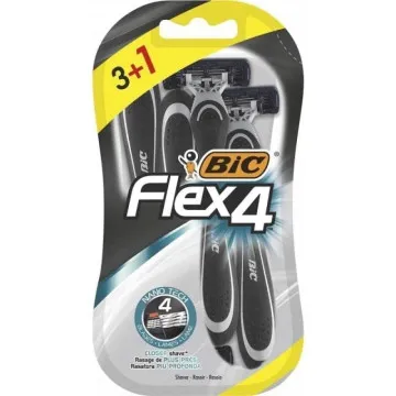 Lâmina de Barbear Bic Flex 4/ 4 unidades BIC - 1