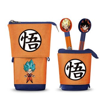 Estojo + lápis + caneta Dragon Ball Super KARACTERMANIA - 1