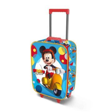 Mala carrinho Mickey Disney 3D Scooter 52 cm KARACTERMANIA - 1