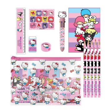 Conjunto de papelaria Hello Kitty CERDÃ - 1