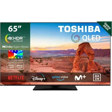 TV TOSHIBA 65" 65QV3463DG UHD QLED SMART TV SUPORTE TOSHIBA - 1