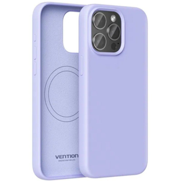 Capa de Silicone com Magsafe Vention KUDV0-10/ Compatível com iPhone 13/ Roxo VENTION - 1