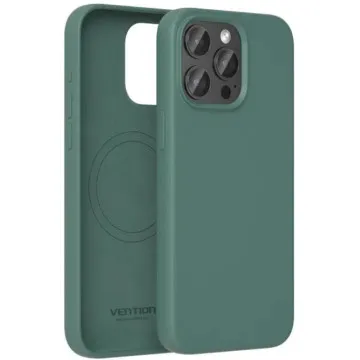 Capa de silicone com Magsafe Vention KUEG0-40/ Compatível com iPhone 14 Pro Max/ Verde VENTION - 1