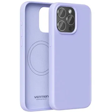 Capa de silicone com Magsafe Vention KUEV0-20/ Compatível com iPhone 14 Plus/ Roxo VENTION - 1