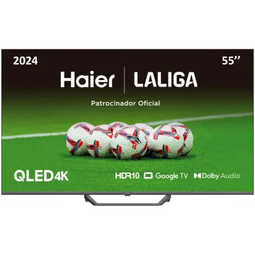 TV HAIER 55" H55S80EUX UHD QLED GOOGLE TV BT SUPORTE HAIER - 1