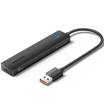 Vention Hub USB 3.2 CHSBB/ 2xUSB Tipo-C 3.2/ 2xUSB 3.2/ 1xUSB Tipo-C/ 15cm VENTION - 1