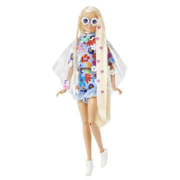 BARBIE - Extra Flower Power com Mascote HDJ45  - 2