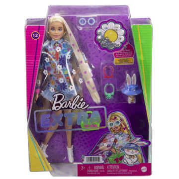 BARBIE - Extra Flower Power com Mascote HDJ45  - 7