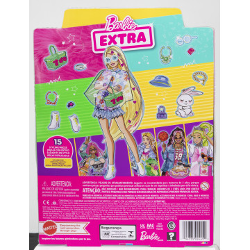 BARBIE - Extra Flower Power com Mascote HDJ45  - 11