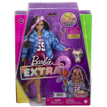 BARBIE - Extra Basket Jersey com Mascote HDJ46  - 8