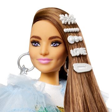 BARBIE - Extra Arco-Iris com Mascote GYJ78  - 5