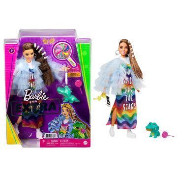 BARBIE - Extra Arco-Iris com Mascote GYJ78  - 7