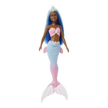 BARBIE - Sereia Dreamtopia Cabelo Azul HGR12  - 1