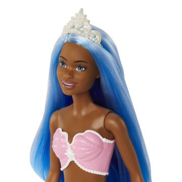 BARBIE - Sereia Dreamtopia Cabelo Azul HGR12  - 2