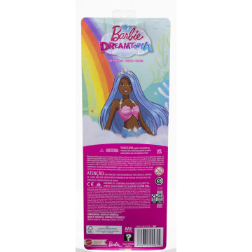 BARBIE - Sereia Dreamtopia Cabelo Azul HGR12  - 5