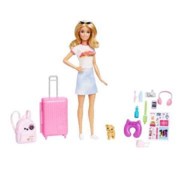 BARBIE - Malibu Vai de Viagem HJY18  - 2