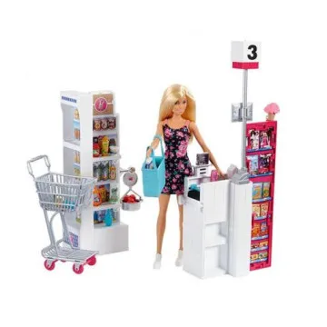 BARBIE - Boneca e o Supermercado FRP01  - 1