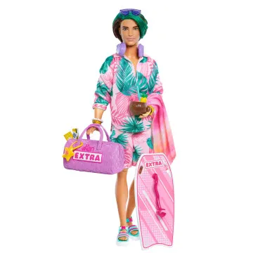 BARBIE - Extra Fly Boneco Praia HNP86  - 1