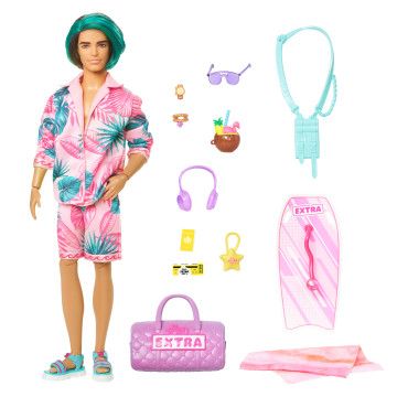 BARBIE - Extra Fly Boneco Praia HNP86  - 3