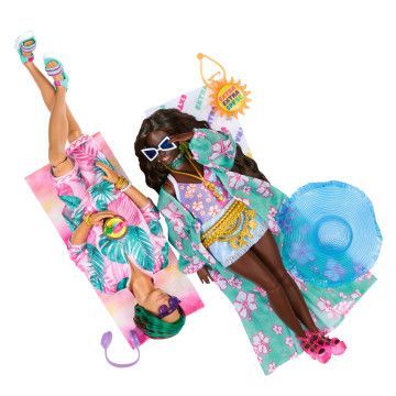 BARBIE - Extra Fly Boneco Praia HNP86  - 4