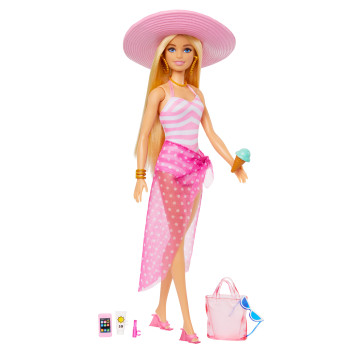 BARBIE - Dia de Praia HPL73  - 1