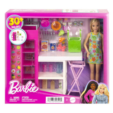 BARBIE - Despensa da Barbie c/ Boneca HJV38  - 6