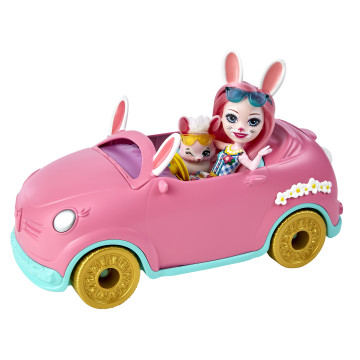 ENCHANTIMALS - Bree Bunny e o Carro HCF85  - 1