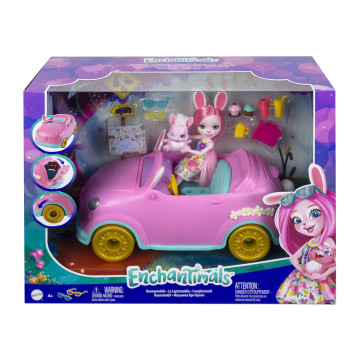 ENCHANTIMALS - Bree Bunny e o Carro HCF85  - 11