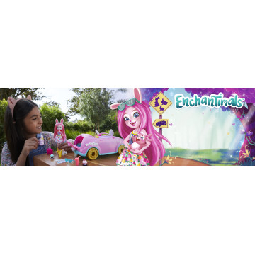 ENCHANTIMALS - Bree Bunny e o Carro HCF85  - 14