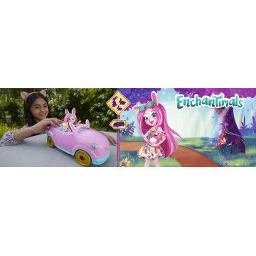 ENCHANTIMALS - Bree Bunny e o Carro HCF85  - 15