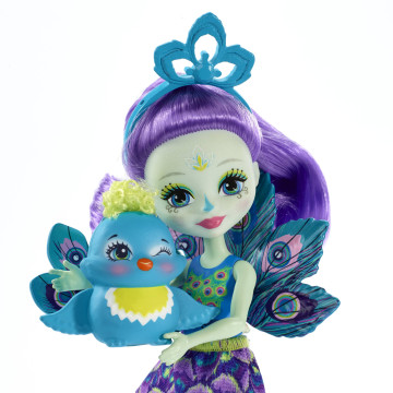 ENCHANTIMALS - Boneca e Mascote Pavão FXM74  - 7