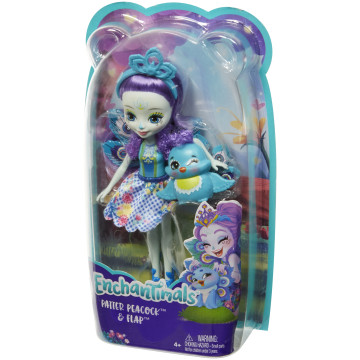 ENCHANTIMALS - Boneca e Mascote Pavão FXM74  - 9