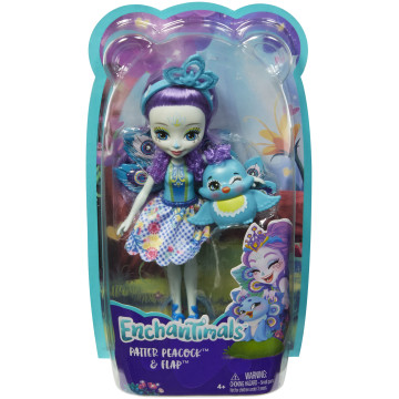 ENCHANTIMALS - Boneca e Mascote Pavão FXM74  - 10