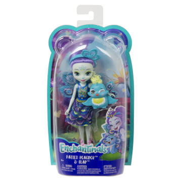 ENCHANTIMALS - Boneca e Mascote Pavão FXM74  - 12