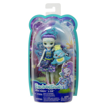 ENCHANTIMALS - Boneca e Mascote Pavão FXM74  - 13