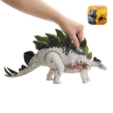 JURASSIC WORLD-Gigantic Trackers Stegosaurus HLP24  - 3