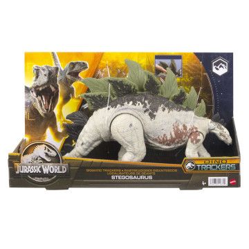 JURASSIC WORLD-Gigantic Trackers Stegosaurus HLP24  - 6