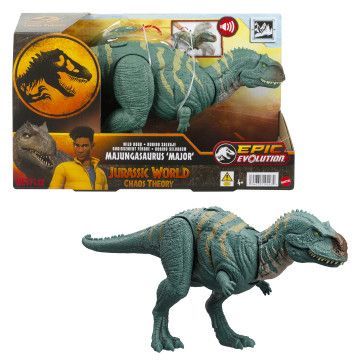 JURASSIC WORLD - Rugidos Majungasaurus Major HTK76  - 6