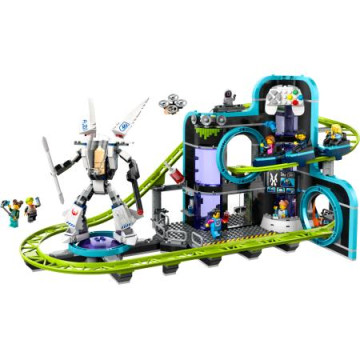 LEGO - Parque de Diversões com Montanhas-russas do Mundo dos Robôs 60421 LEGO - 1