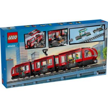 LEGO 60423 Elétrico e Estação na Baixa LEGO - 1