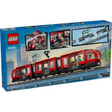 LEGO 60423 Elétrico e Estação na Baixa LEGO - 1