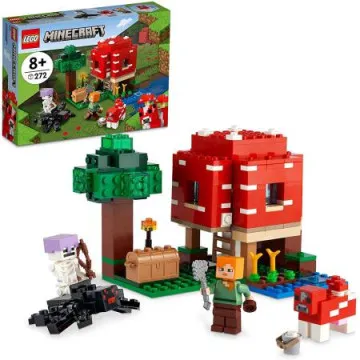 LEGO 21179 Minecraft A Casa Cogumelo LEGO - 1