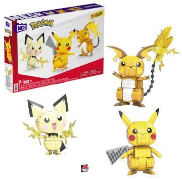 MEGA CONSTRUX - Pokémon Evoluções do Pikachu GYH06  - 1