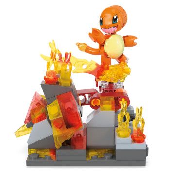 MEGA - Pokémon Roda do Tipo fogo do Charmander HTH86  - 5