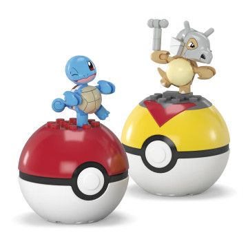 MEGA - Pokémon Pack 2 Pokebolas Squirtle e Cubone HXP15  - 2